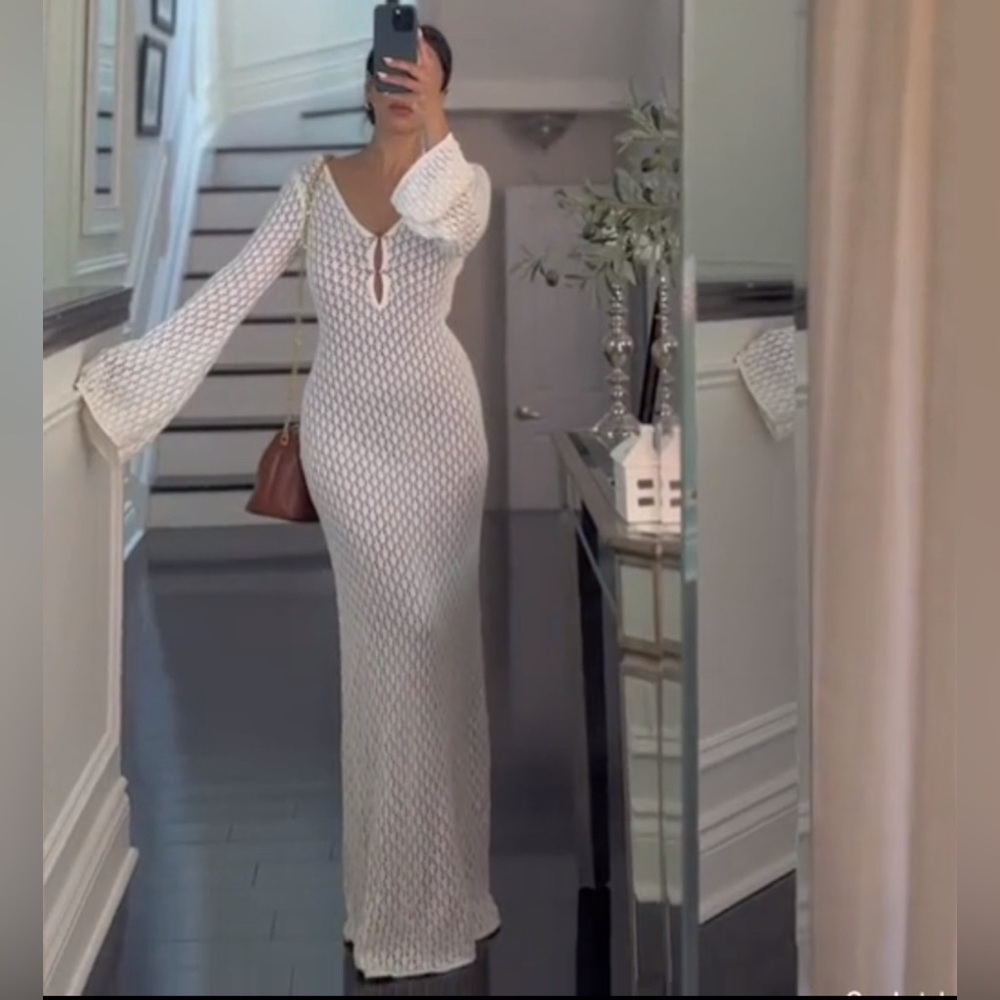 Meshki Crochet dress